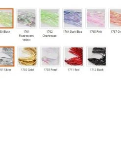 Hareline Synthetic Fibers & Flash Lateral Scale