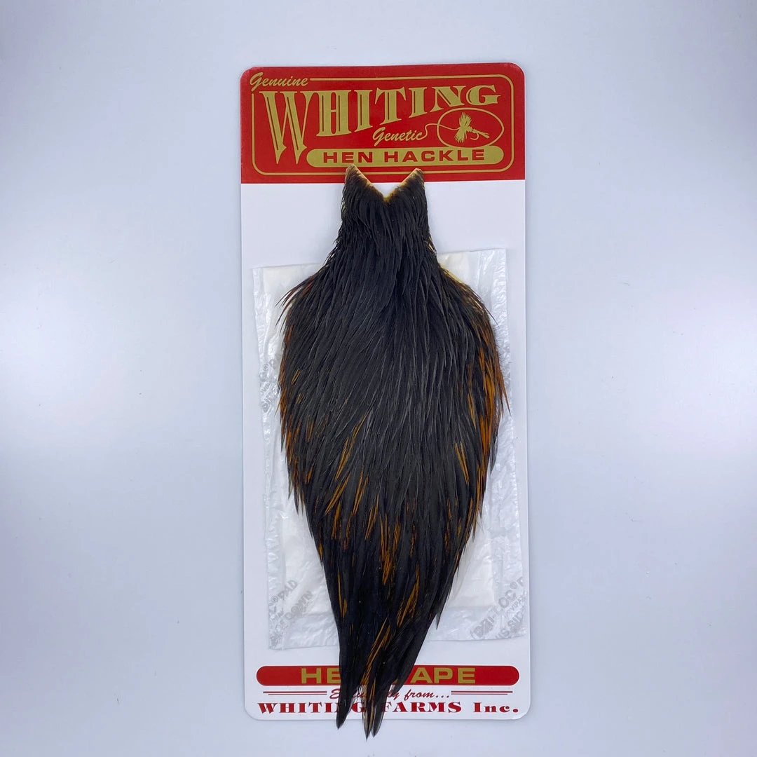 Whiting Red Label Hen Cape Hackle 4 Whiting Red Label Hen Cape Hackle