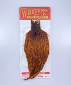 Whiting Red Label Hen Cape Hackle 25 Whiting Red Label Hen Cape Hackle