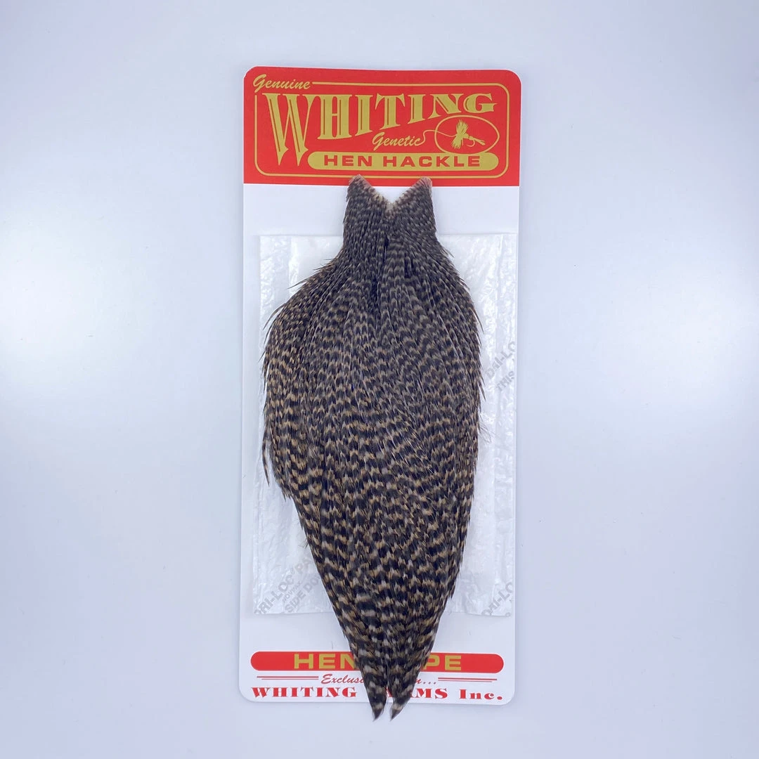 Whiting Red Label Hen Cape Hackle 15 Whiting Red Label Hen Cape Hackle