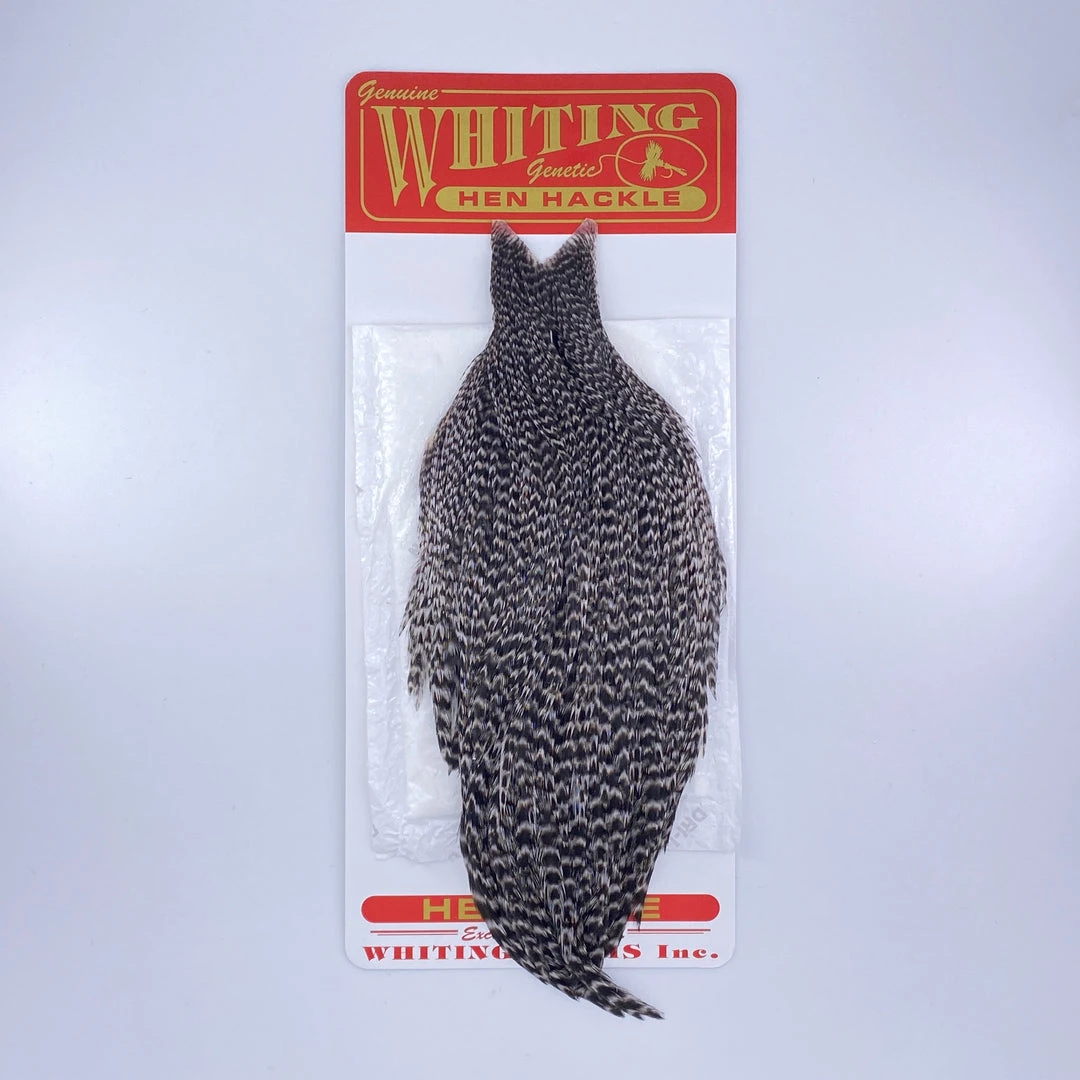 Whiting Red Label Hen Cape Hackle 16 Whiting Red Label Hen Cape Hackle