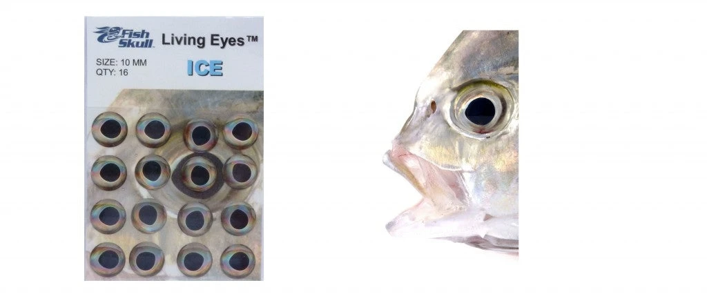 Hareline Fish Skull Living Eyes 4 Hareline Fish Skull Living Eyes