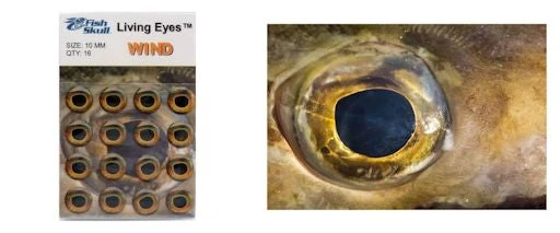 Hareline Fish Skull Living Eyes 6 Hareline Fish Skull Living Eyes