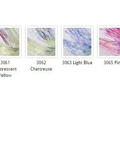 Hareline Mirage Flashabou Synthetic Fibers & Flash