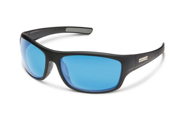 Smith Suncloud Milestone - Matte Black - Polarized Blue Mirror Sunglasses 3 Smith Suncloud Milestone - Matte Black - Polarized Blue Mirror Sunglasses
