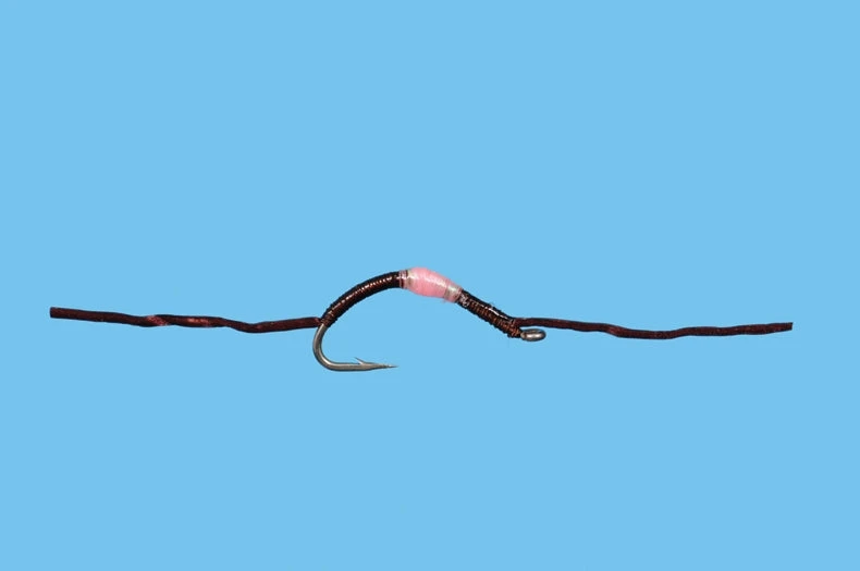 Solitude Shop Flies Flossy Worm - Brown 3 Solitude Shop Flies Flossy Worm - Brown