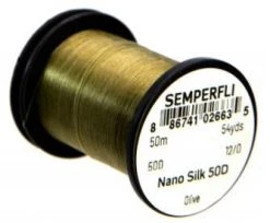 Thread SemperFli Nano Silk Ultra Fine 50D 12/0 16 Thread SemperFli Nano Silk Ultra Fine 50D 12/0