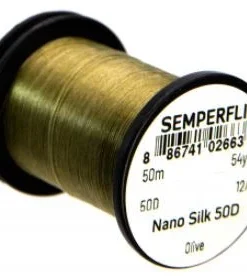Thread SemperFli Nano Silk Ultra Fine 50D 12/0 16 Thread SemperFli Nano Silk Ultra Fine 50D 12/0