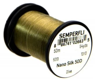 Thread SemperFli Nano Silk Ultra Fine 50D 12/0 7 Thread SemperFli Nano Silk Ultra Fine 50D 12/0