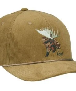 Coal Wilderness Low Corduroy Animal Snapback Cap