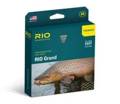 Rio Premier Grand - Green/Yellow - Slick Cast Fly Line Fly Lines