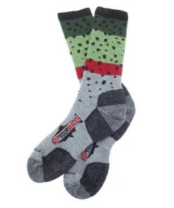 Rep Your Water Clothing & Logo Gear RepYourWater Trout Socks - Rainbow Edition