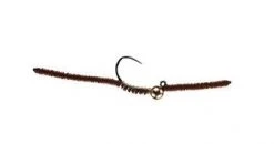 MFC Dirty Flies & Worms Jig San Juan Worm - Brown