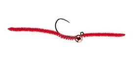 MFC Jig San Juan Worm - Red 3 MFC Jig San Juan Worm - Red