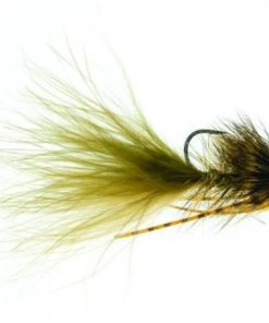 Umpqua Mena's Slider Bugger - Olive/Ginger
