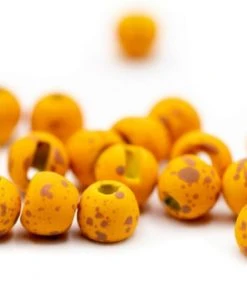Firehole Stones Speckled Slotted Tungsten Beads