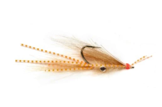 Fulling Mill Squimp - Orange Shop Flies 3 Fulling Mill Squimp - Orange Shop Flies
