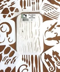 Hareline Fly Tying Accessories Fly Skinz Fly Stencilz