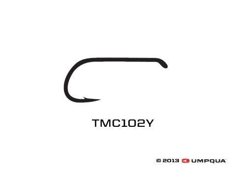 Umpqua TMC Tiemco 102Y Dry Hook 3 Umpqua TMC Tiemco 102Y Dry Hook