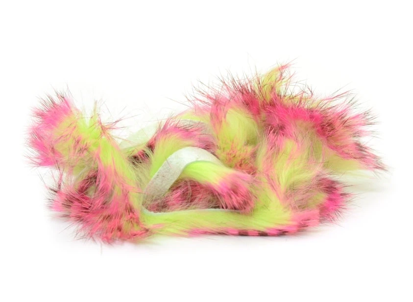 Hareline Magnum Tiger Barred Rabbit Strips Hair & Fur 5 Hareline Magnum Tiger Barred Rabbit Strips Hair & Fur