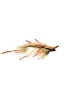 Fulling Mill White Bellied Mouse - Tan Shop Flies