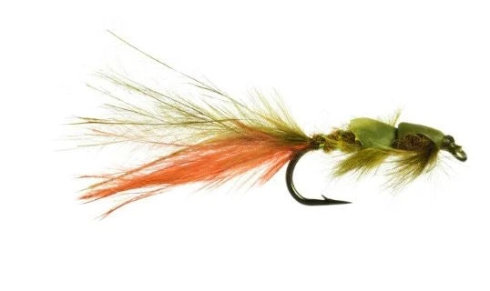 Umpqua Zach Attack Damsel - Olive & Orange - 14 3 Umpqua Zach Attack Damsel - Olive & Orange - 14