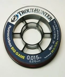 TroutHunter Trout Hunter Big Game Fluorocarbon - 50m Tippet Leader & Accessories