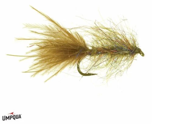 Umpqua Shop Flies Goat Leech - Canadian Brown 3 Umpqua Shop Flies Goat Leech - Canadian Brown