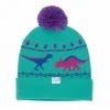 Coal The Dinosaur Graphic Pom Beanie