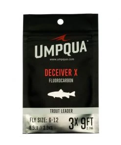 Tippet Leader & Accessories Umpqua Deceiver X Fluorocarbon Leader - 7.5'