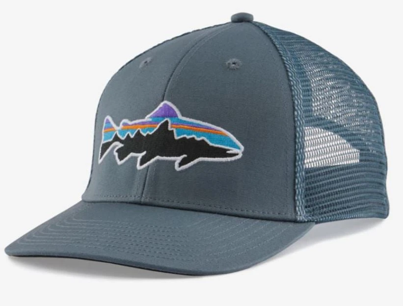 Patagonia P-6 Logo Trucker Hat - Drifter Grey 3 Patagonia P-6 Logo Trucker Hat - Drifter Grey