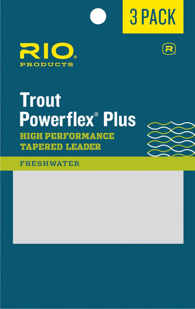 Tippet Leader & Accessories Rio PowerFlex Plus Leader 3-Pack 3 Tippet Leader & Accessories Rio PowerFlex Plus Leader 3-Pack