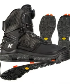 Wading Gear Korkers River Ops BOA Wading Boot - Vibram And Studded Vibram Soles