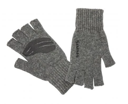 Clothing & Logo Gear Simms - Wool Half Finger Mitt 3 Clothing & Logo Gear Simms - Wool Half Finger Mitt
