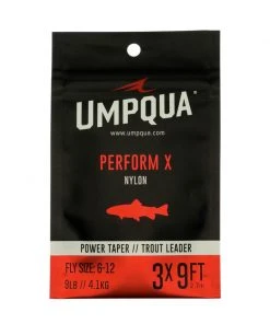 Umpqua Perform X Power Taper Leader 7.5' - 3 Pack
